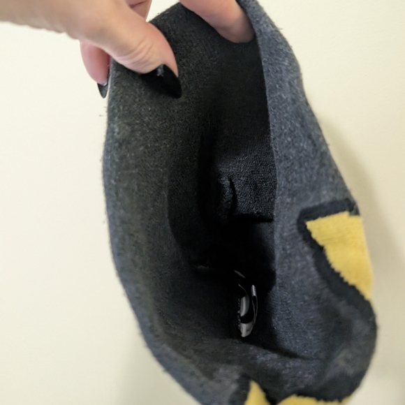 Kids H&M Mario Star Beanie - Gray and Yellow - Picture 2 of 5